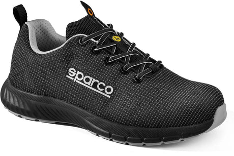 Sparco Arbeitsschuhe S3S – Traktion Asan – Schwarz Silber – Schwarz – 44