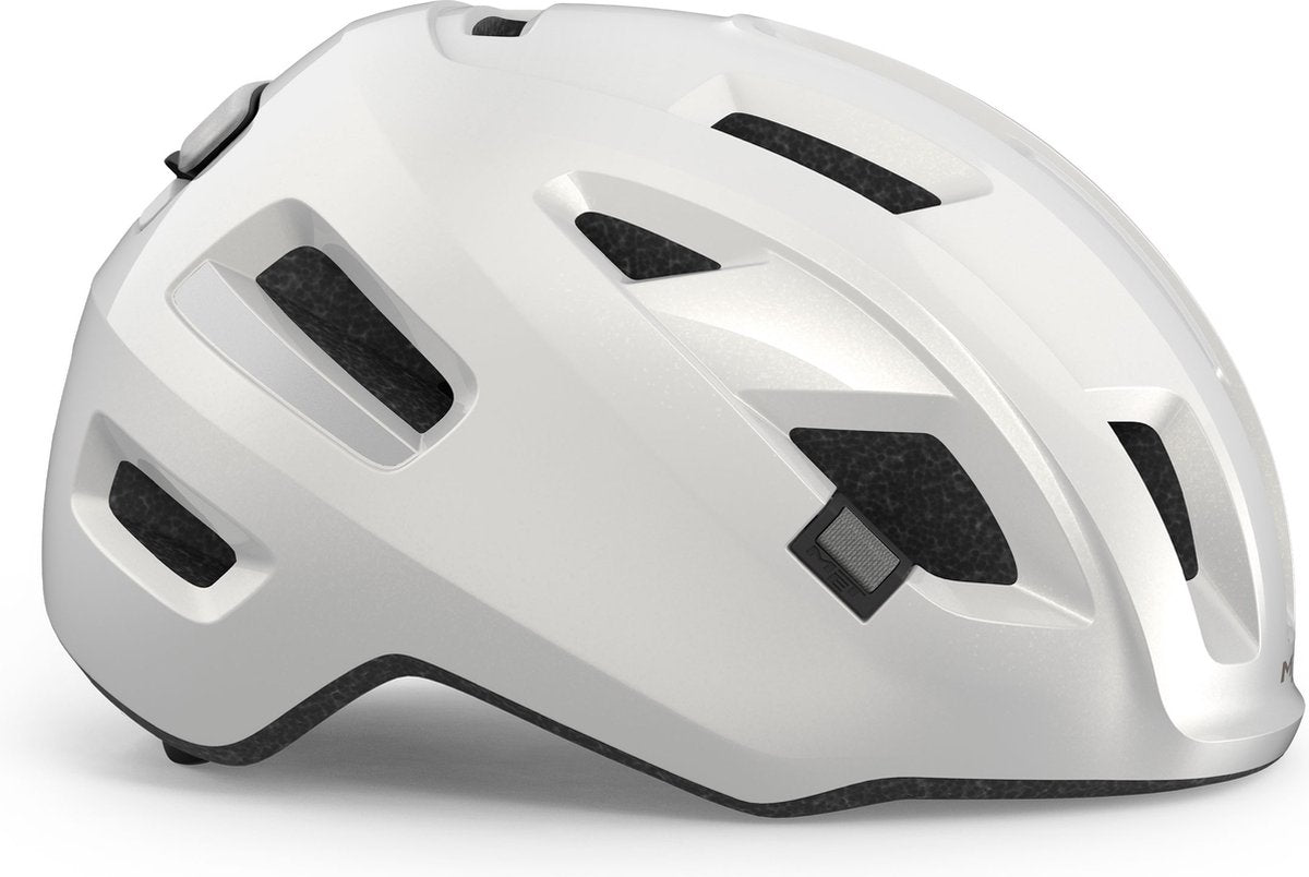 Mit E-Mob Fahrradhelm Herren Damen – Fahrradhelm E-Bike Erwachsene – Größe M (56–58 cm) – NTA8776 – Weiß
