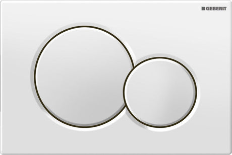 Geberit Sigma 01 Bedienfeld – weiß