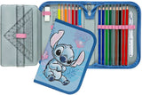 Mit Lilo Stitch gefülltes Federmäppchen