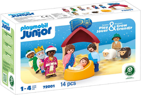 Playmobil junior 72001 Krippe, Junior, 14 Teile, ab 12 Monaten
