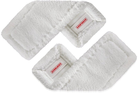 Leifheit Superduster Floor XL Bezug – Mikrofaser – 42 cm – Set mit 2 Ersatztüchern