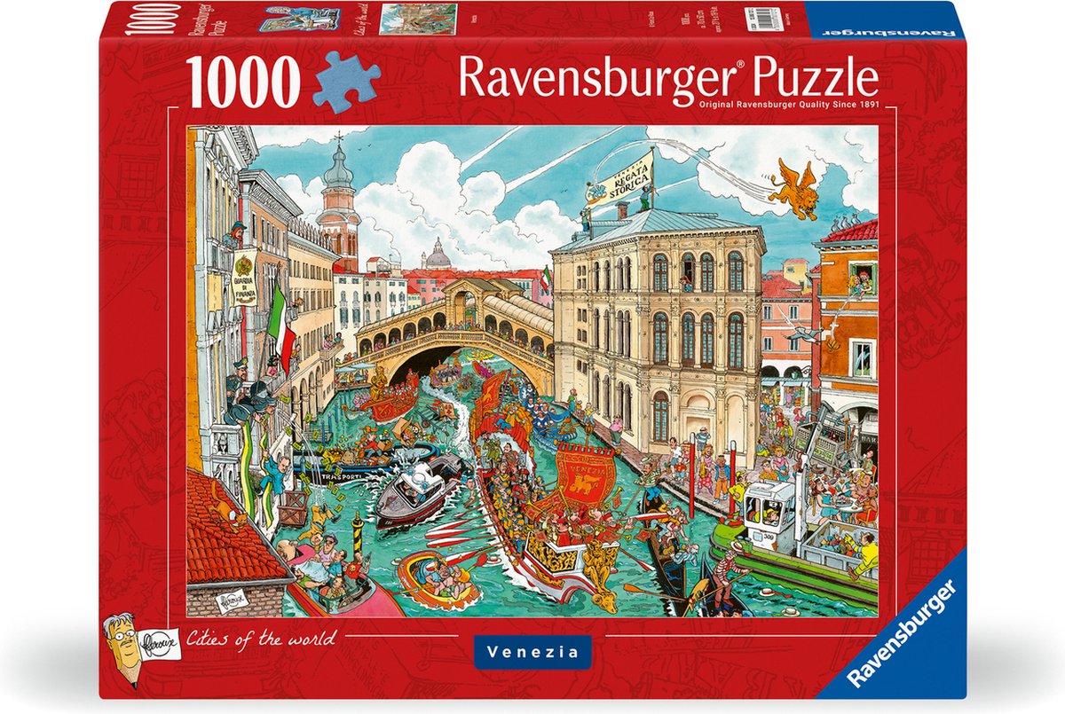 Ravensburger Fleroux Puzzle Venedig, 1000st.
