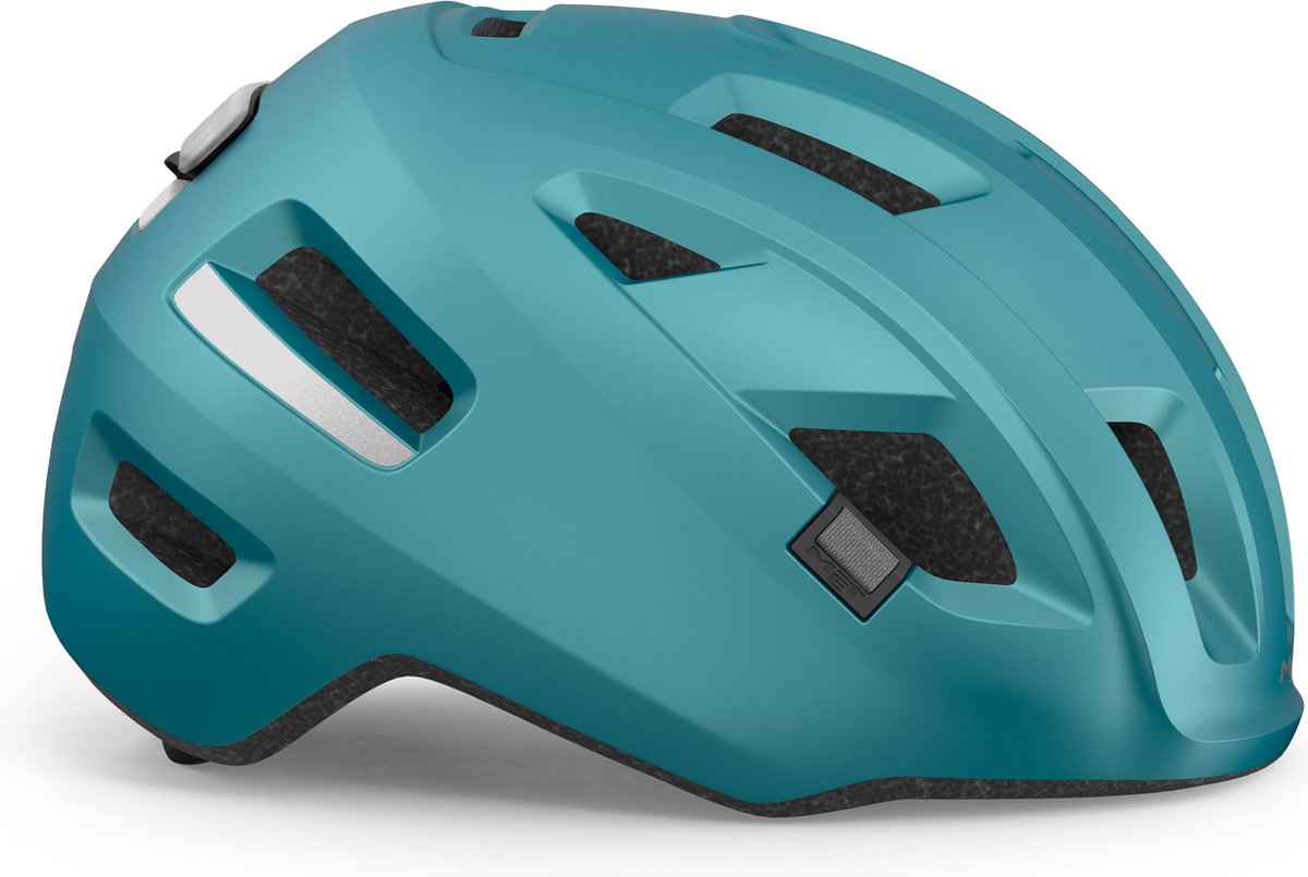 Mit E-Mob Fahrradhelm Herren Damen – Fahrradhelm E-Bike Erwachsene – Größe S (52–56 cm) – NTA8776 – Blaugrün