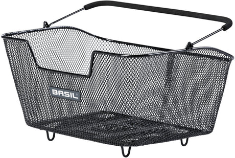Basilikum Basis M Multi -System - Fahrradkorb - auf der Rückseite - schwarz