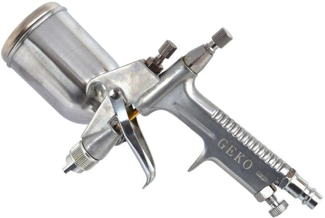 Geko Mini-Spritzpistole – HVLP-Technologie – 200 ml – 0,5-mm-Düse – einstellbare Luft- und Farbsteuerung
