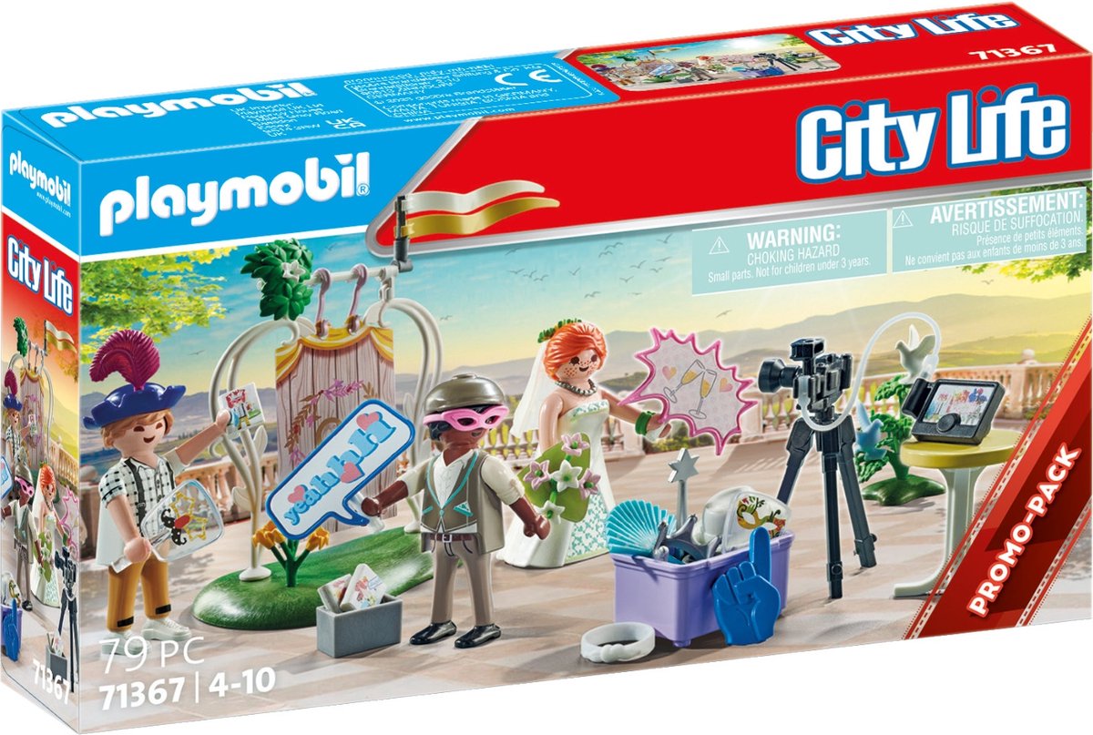 Ty Playmobil 71367 Ci Life Hochzeitsfotograf | 2 Stk