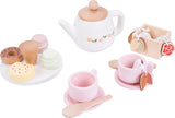 Teespielset aus Holz, 17-teilig