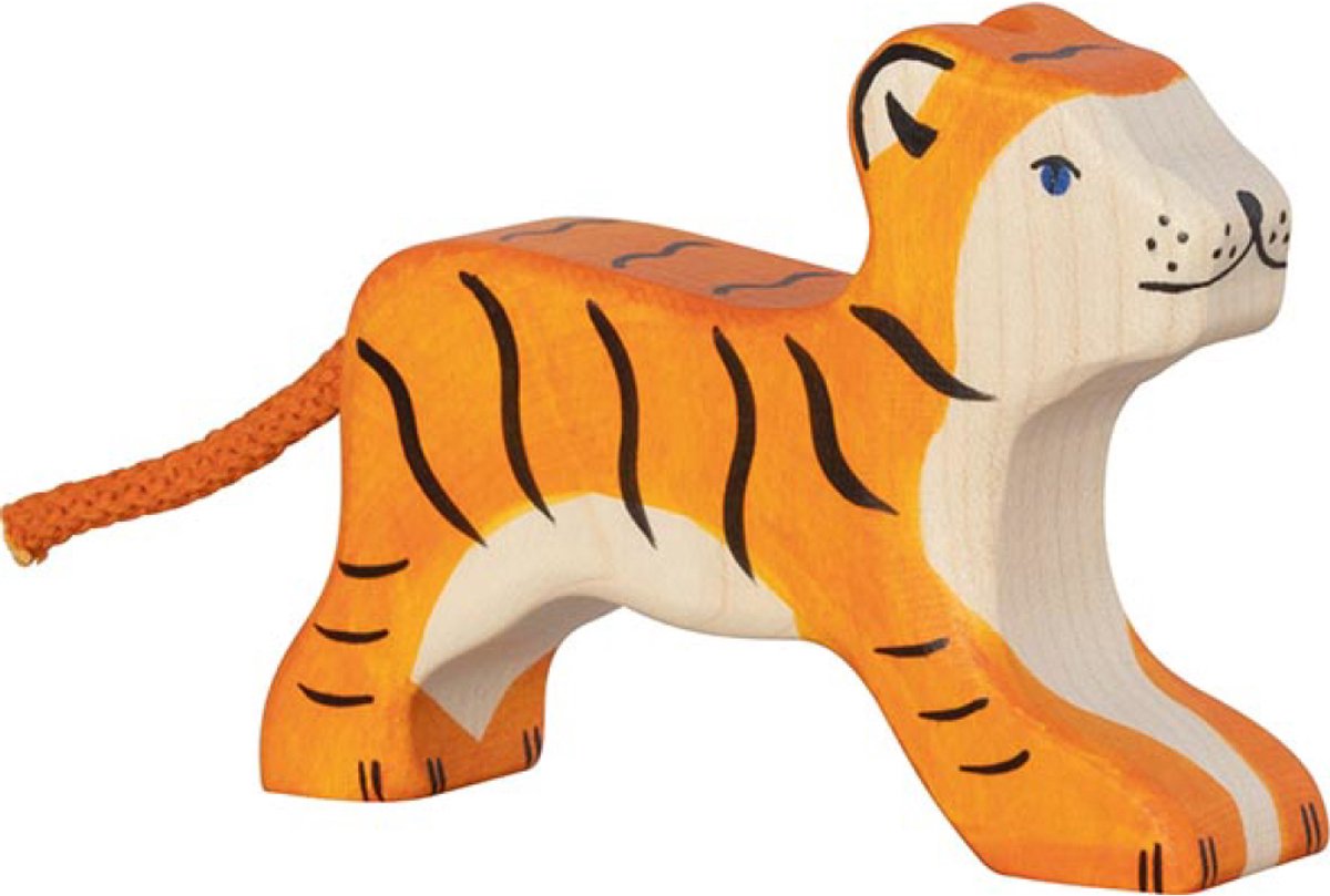 Holztiger Holz Tiger klein