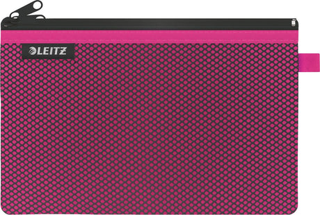 Leitz Wow Federmäppchen mit zwei Fächern – Aufbewahrung und Organisation – Größe L – Pink
