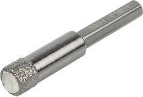 Wolfcraft - Fliesenbohrer 14mm - Trockenbohrer - Diamantbohrer - Sechskantschaft Sechskant - ø 14 mm - 5994000