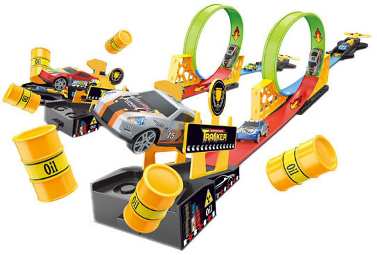 Duell-Startset-Loops-Rennstrecke
