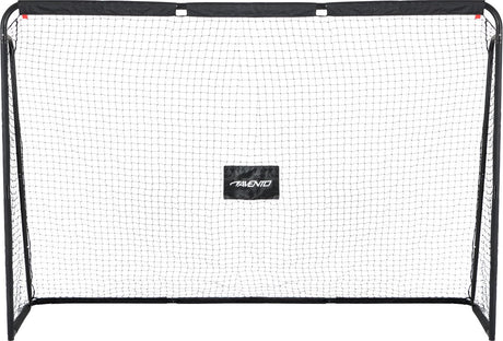 Avento voetbaldoel met targetscherm - staal - ca. 300 x 200 x 91.5 cm