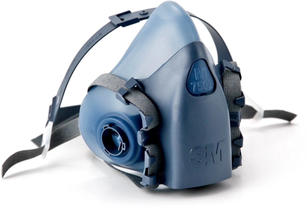 3m 750x Halbmaske klein 07020008 - einfarbig - s