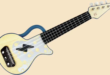 Hape Ukulele mit Lichtern – blau
