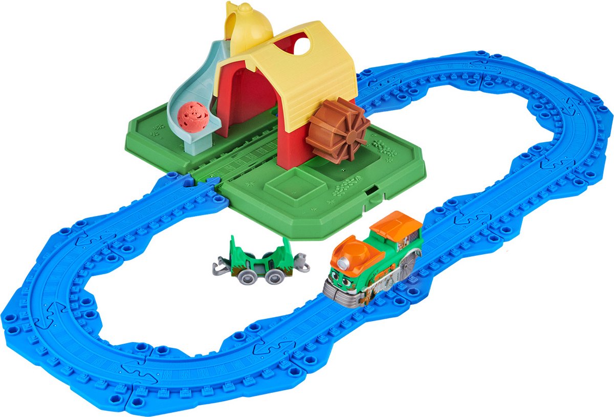 Spin Master Mighty Express Farm Station Adventure Bucket – Spielset – Bahnhof
