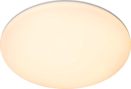 Lucide Olson - Deckenleuchte (Deckenleuchte) Badezimmer - ø 35 cm - LED - CCT - 1x36W 3000K 6500K - IP44 - Opal
