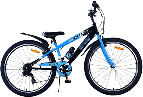 Volare Sportivo Kinderfahrrad – Jungen – 26 Zoll – Blau Schwarz – 7 Gänge