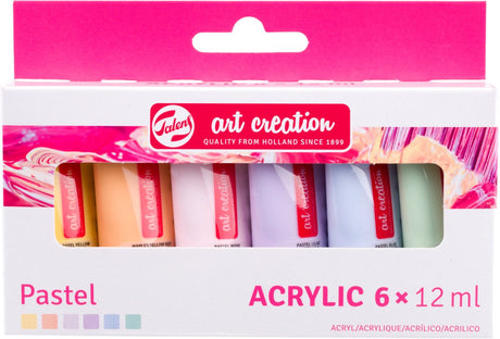Talens Art Creation Acrylfarben-Set Pastell, 6x12ml