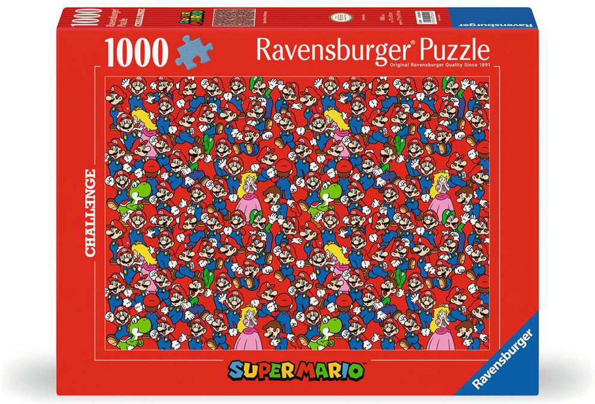 Ravensburger Puzzle Super Mario – Puzzle – 1000 Teile