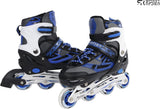 Street Rider Inlineskates blau schwarz, Größe 37-40