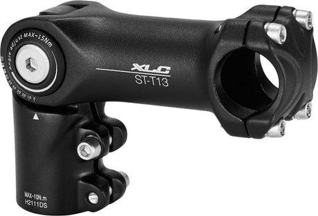 XLC ST-T13 Vorbau – Ahead – Aluminium – verstellbar – 1 1 8 – 90 mm 25,4 mm – schwarz