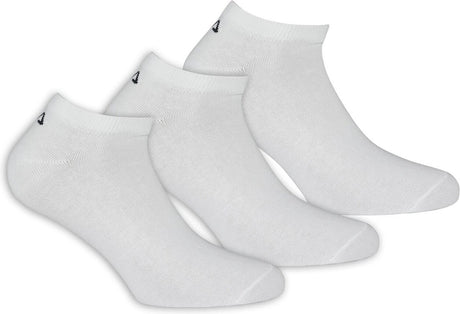 Fila - unsichtbare Socken 3er-Pack - Knöchelsocken - 43-46 - weiß