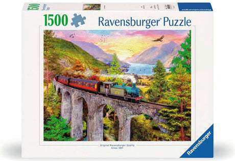 Ravensburger Puzzle Zug im Herbst - Puzzle - 1500 Teile