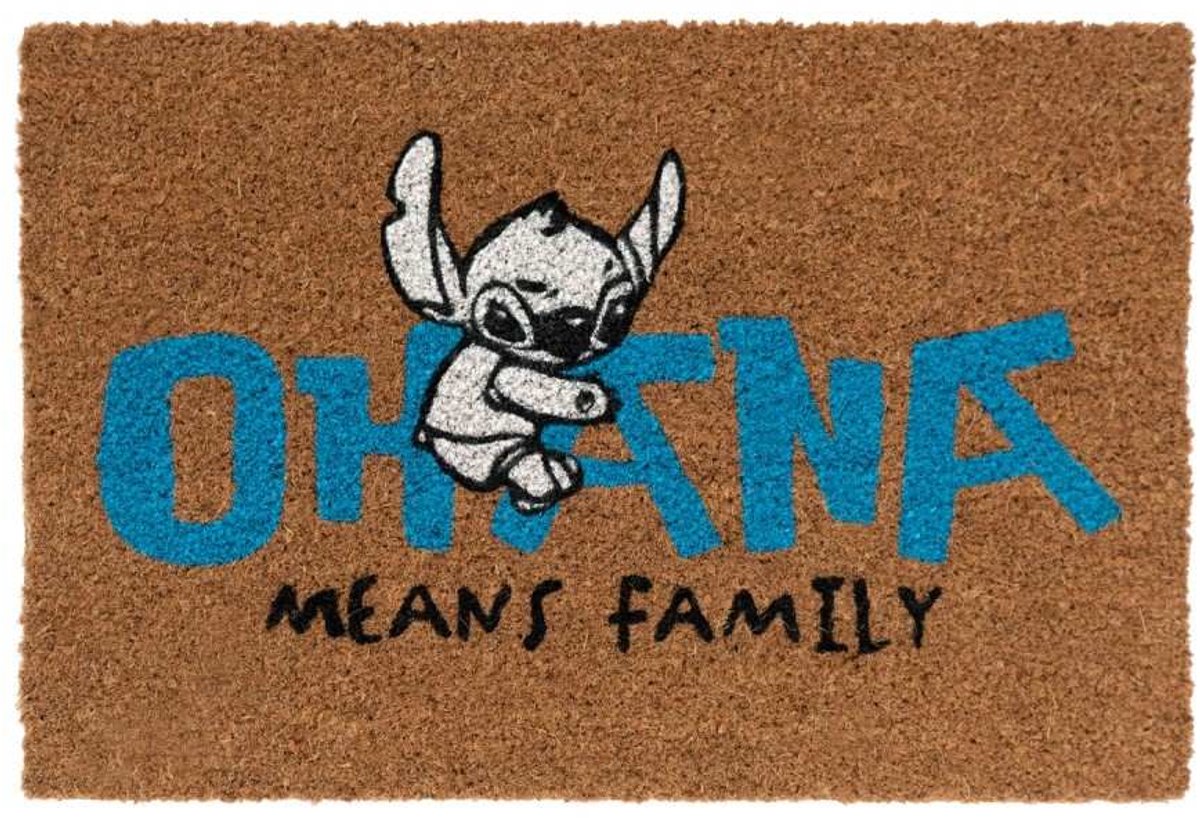 Disney – Lilo Stitch – Fußmatte – Willkommensmatte – Ohana bedeutet Familie