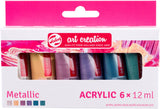 Talens Art Creation Acrylfarben-Set Metallic | 6 x 12 ml