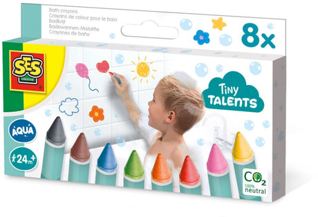 Ses Creative Ses Tiny Talents Badekreide – 8 Farben