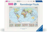Ravensburger Jigsaw Puzzle Politische Weltkarte, 1000st.