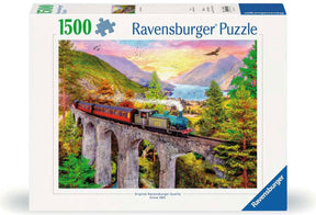 Ravensburger Puzzle Zug im Herbst - Puzzle - 1500 Teile