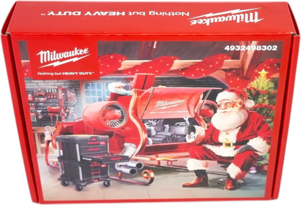 Milwaukee gereedschap kerstkalender 2024 adventskalender 6 stuks ( 4932498302 )