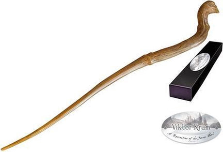 Markenloser Sans-Marque-Harry-Potter-Zauberstab, Viktor Krum (Charakterausgabe), braun
