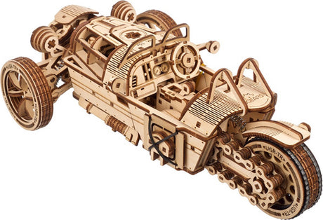 Ugears 3D-Holzmodell - Dreirad UGR-S