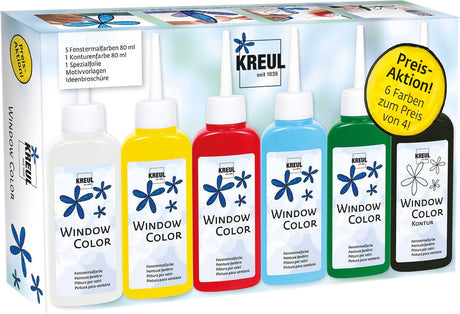 Kreul hobby line glas design actie set