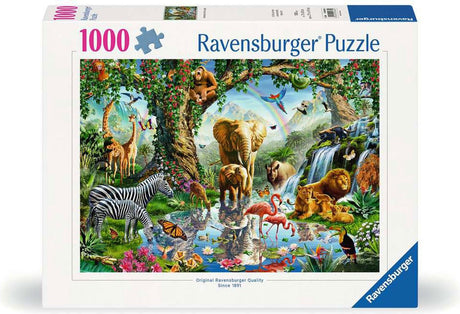 Ravensburger Jigsaw Puzzle Adventures im Dschungel, 1000st.