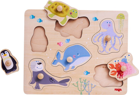 Haba Einlegepuzzle Meerestiere.
