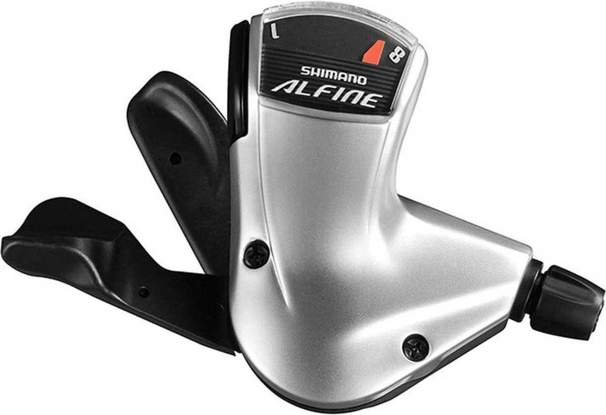 Shimano Schaltset Alfine SL-7000-8 Gummi Silber Schwarz 3-teilig