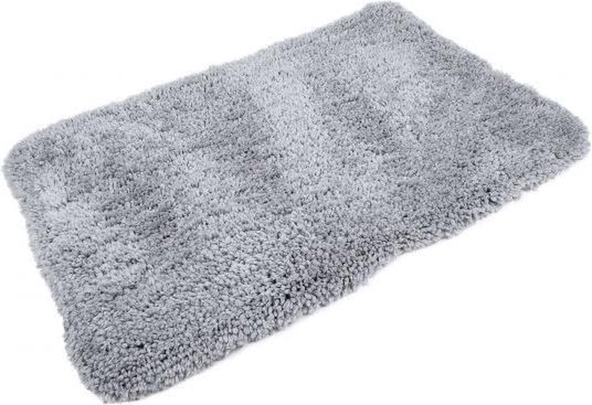 Lex max bench mat 121x78 shaggy lightgrey