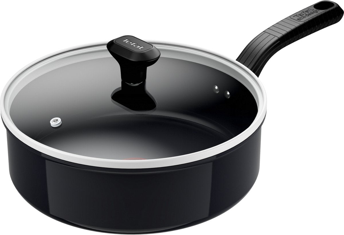 Tefal Cook Change - Bratpfanne - ø24 cm - PFAS-frei - Keramik - inklusive Deckel - induktionsgeeignet