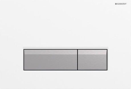 Geberit Sigma40 Duofresh Bedienfeld – mit Geruchsabsaugung – Kunststoff – weiß