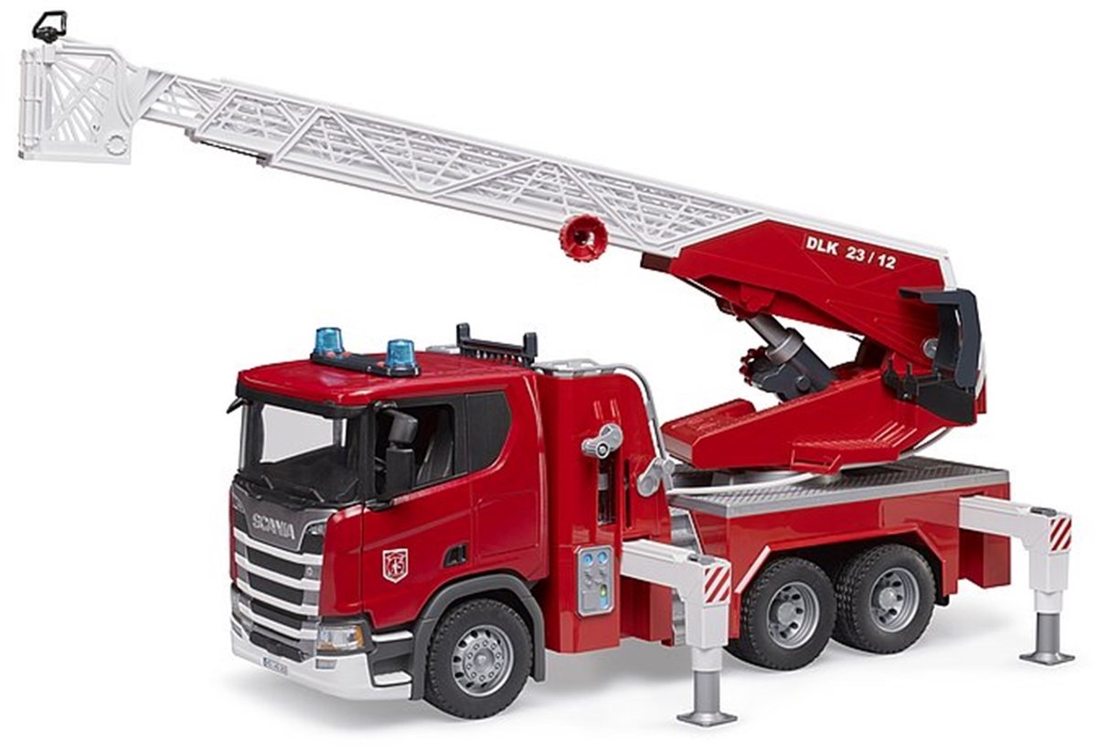 Bruder Truck Scania 560r Feuerwehrwagen