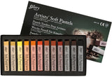 Creativ Company Galerie Soft Pastell Set Brown Harmonie, 12st.