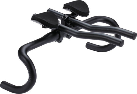 Bbb cycling opzetstuur racefiets - lichtgewicht ligstuur - verstelbaar opzetstuur met armsteun - tijdritstuur - triathlon stuur - compatibel met 25.4 of 31.8mm fietsstuur - aerolight bhb-58