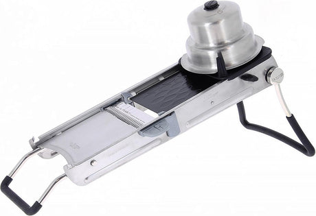 Debuyer de Buyer Mandoline Revolution Master – professionelle Mandoline – inklusive Julienne-Klingen – Edelstahl – hergestellt in Frankreich