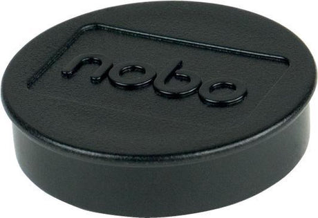 Magnetische Whiteboard-Magnete von Nobo – 10er-Pack – 38-mm-Magnete – Schwarz