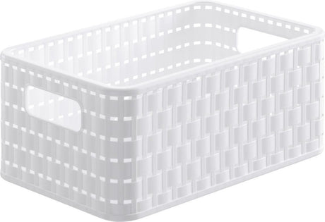 Rotho Korb Country 28 x 19 x 13 cm A5 weiß