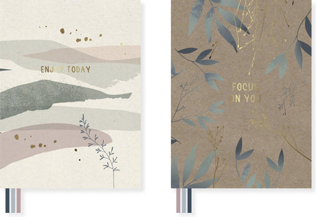 Kangaro soft scenes dummyboek a5 - hardcover - blanco - 80 grams fsc - 192 pagina's - 2 stuks - k-pm01710019
